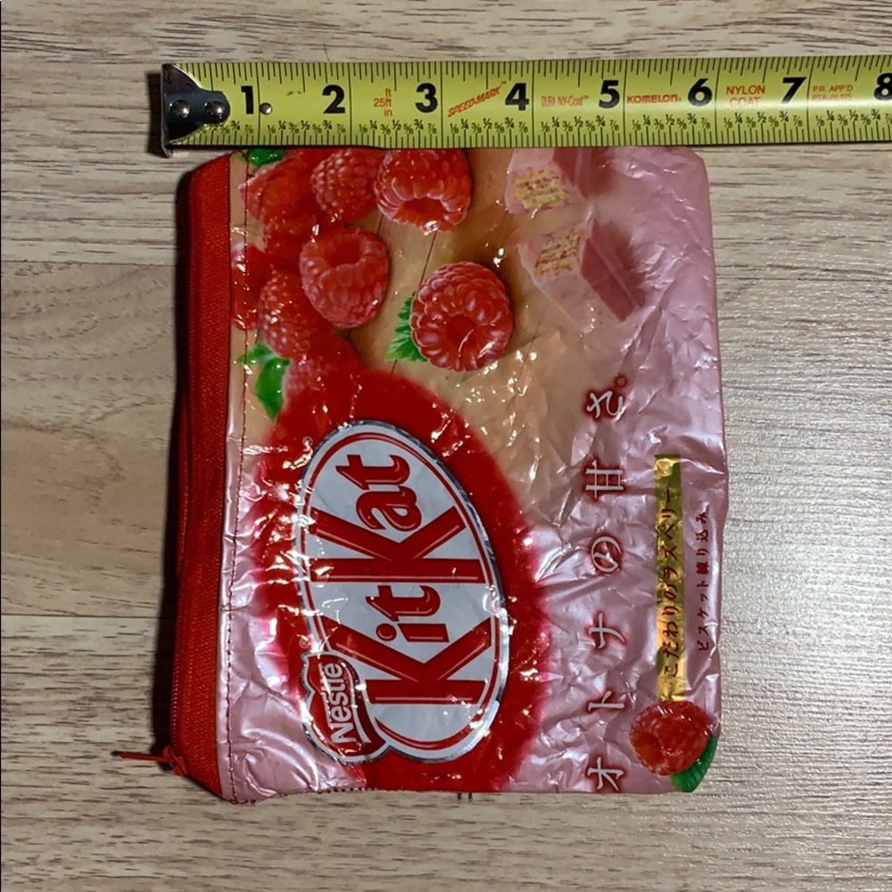 New Japanese Kitkat Wrapper Pouch Gem